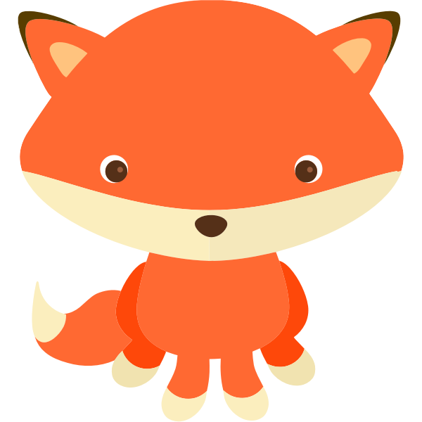 Baby fox | Free SVG