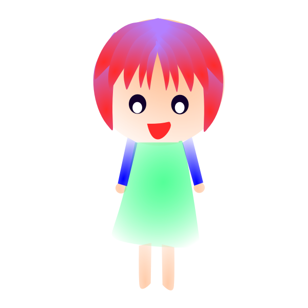 Red-head girl image