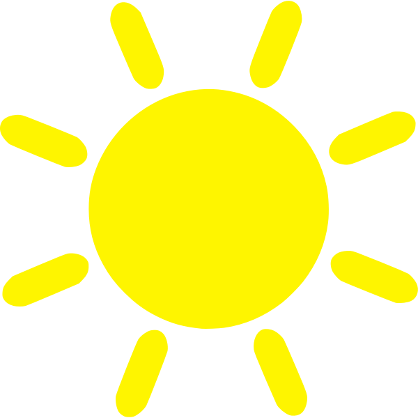 Yellow Sun icon | Free SVG