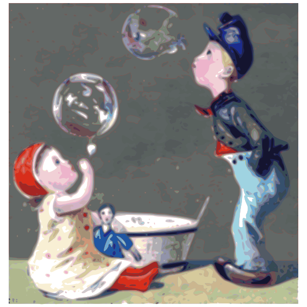 Blowing Bubbles - Daily Sketch 32