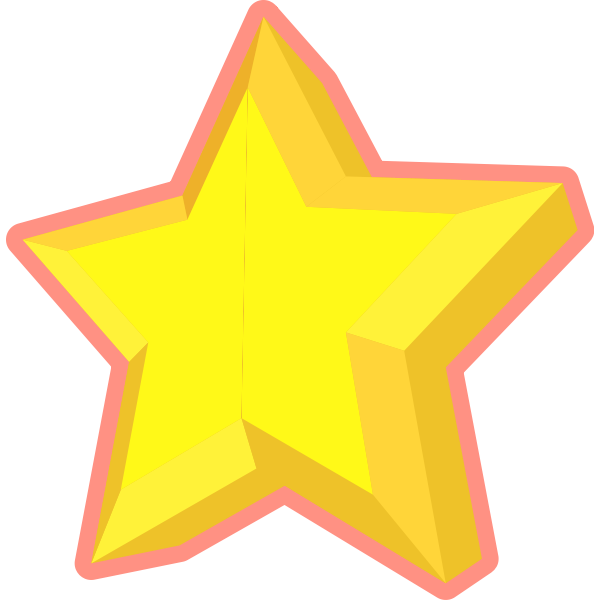 Download Simple 3d Star Free Svg