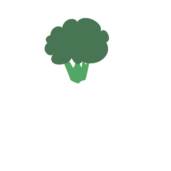 Broccoli drawing