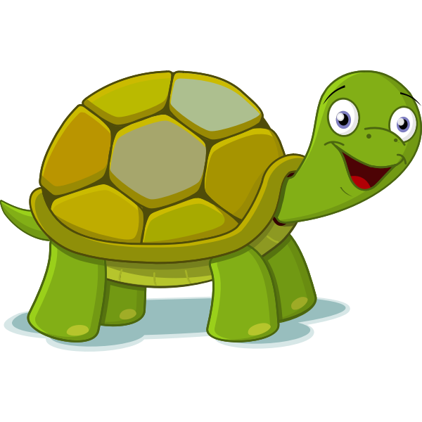 Cartoon image of a turtle | Free SVG