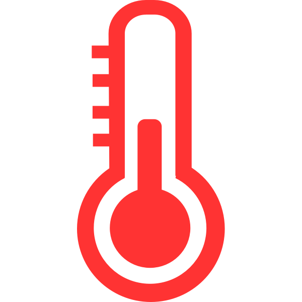 Thermometer SVG, Cut File for Cricut, Temperature, Thermometer PNG