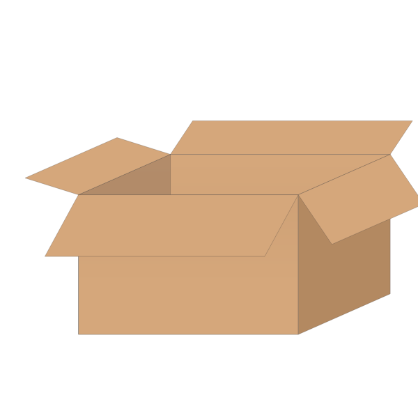 Open Cardboard Box