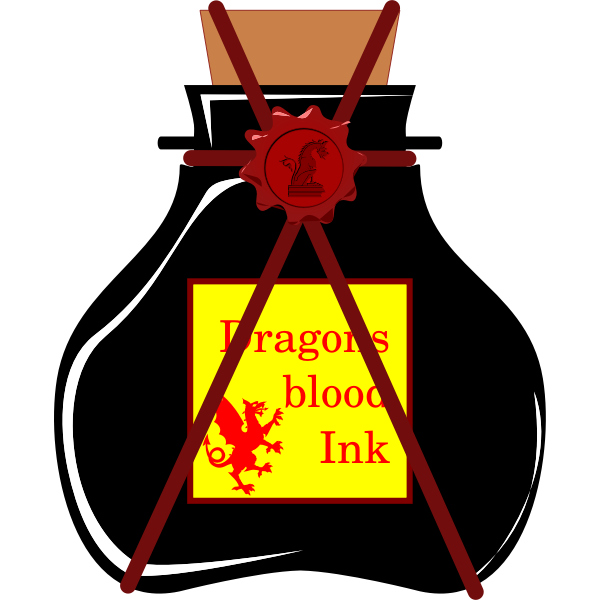 Dragons blood ink