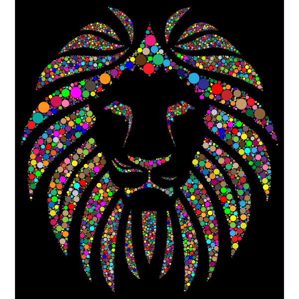 Download Lion Silhouette On Black Background Free Svg