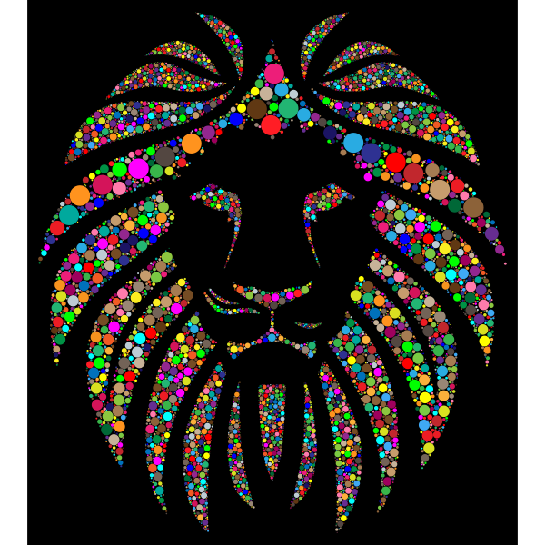 Download Lion Silhouette On Black Background Free Svg SVG, PNG, EPS, DXF File