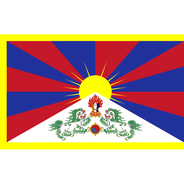 Tibetian flag