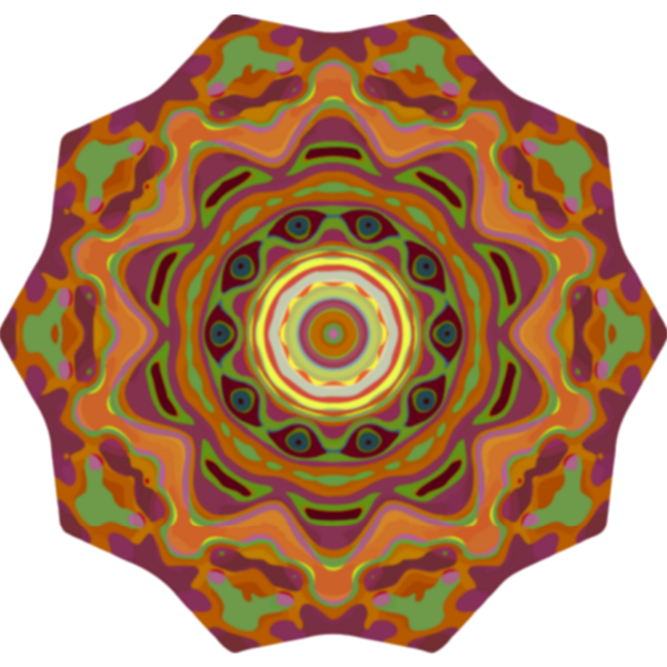 Colourful mandala