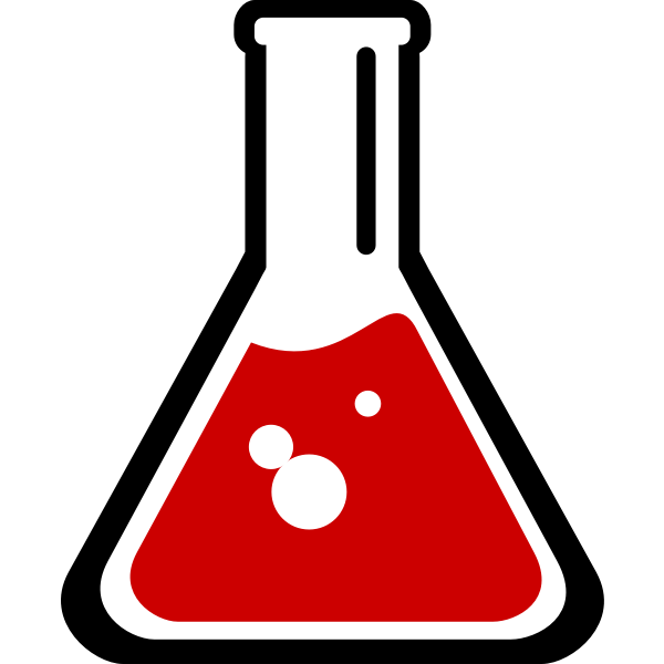 laboratory flask glassware