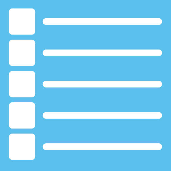 Download List icon | Free SVG