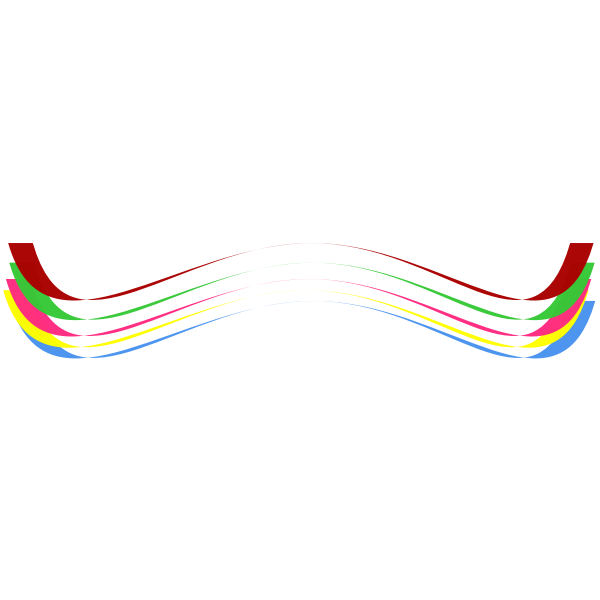 Colorful ribbons image