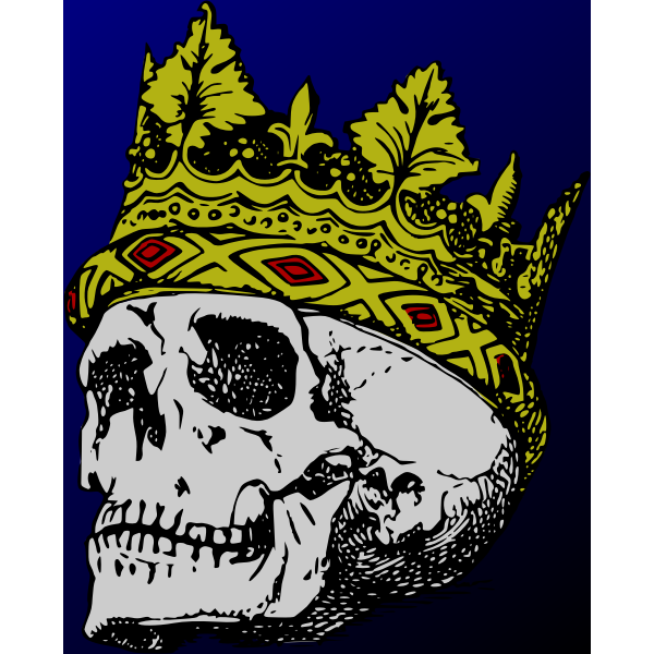 Download Skull and crown | Free SVG