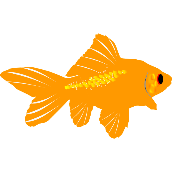 Goldfish Silhouette