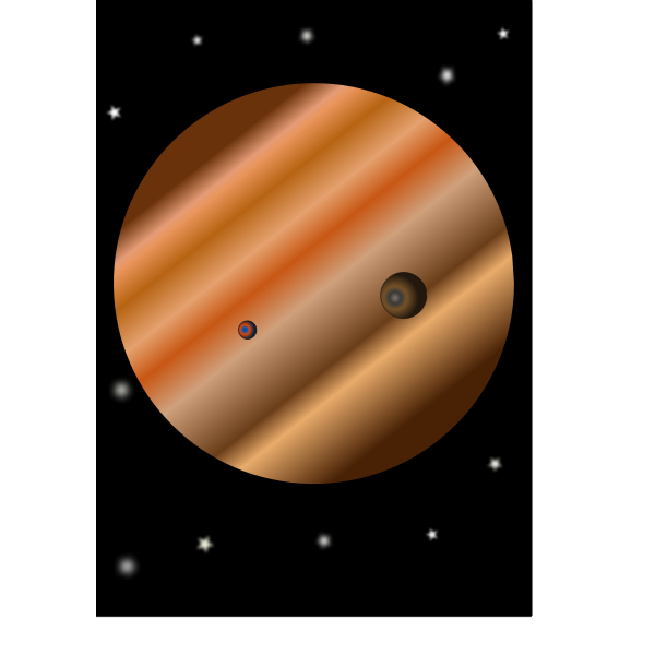 simple space planet