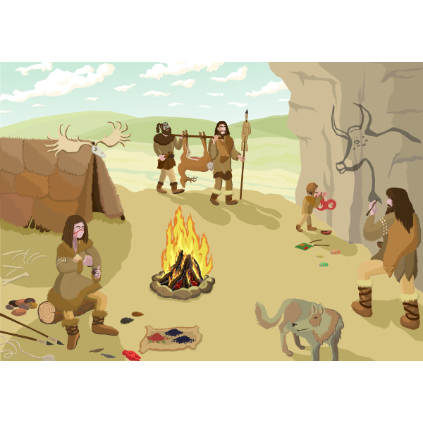 Prehistoric camp