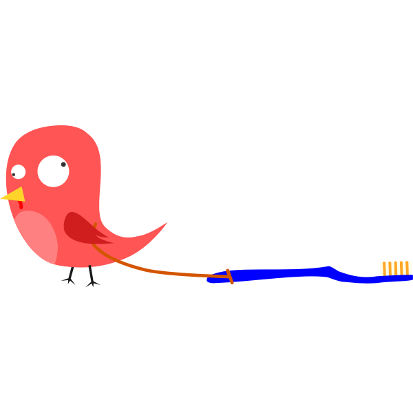 Cartoon little bird | Free SVG
