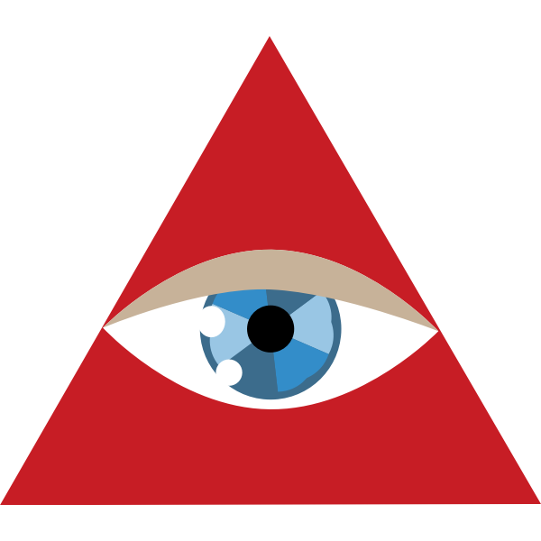 eye in triangle