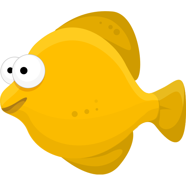 Download Cartoon Yellow Fish Free Svg