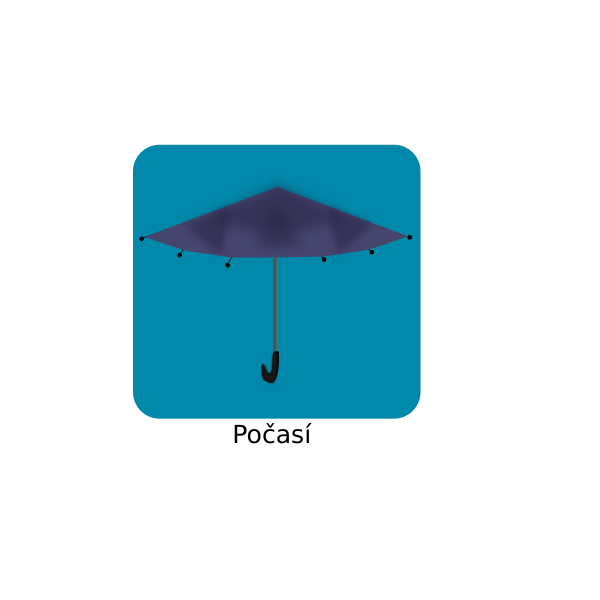 Umbrella vector image