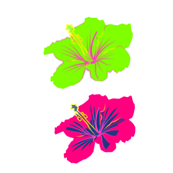 Hibiscus Flower Free Svg