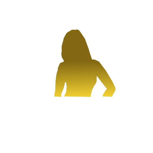 Woman torso silhouette