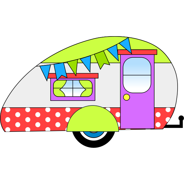 Car Carrier Trailer Vector Drawing Free Svg