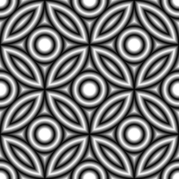 Gray circle pattern