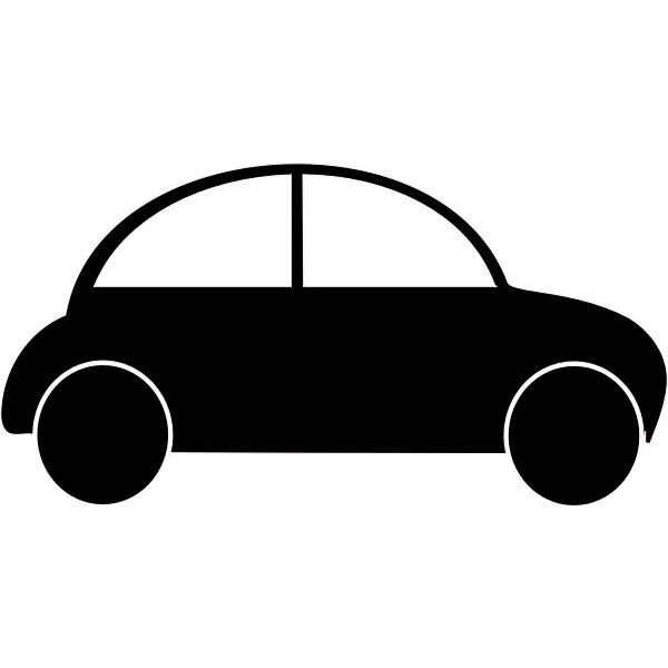 Simple Car Silhouette Free Svg