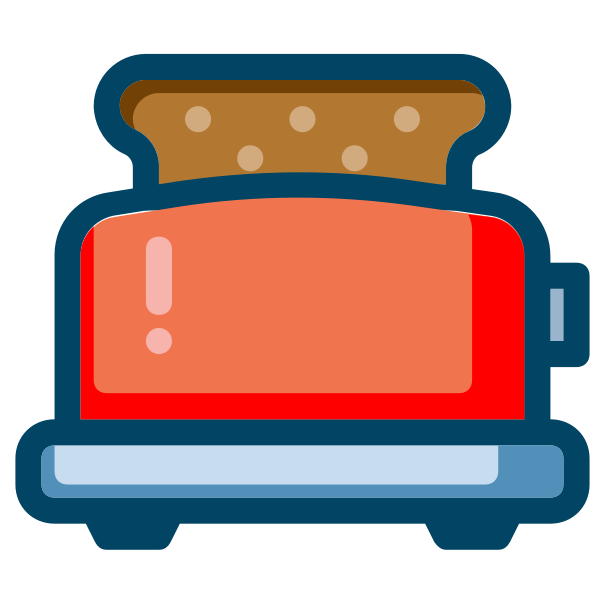 Toaster symbol
