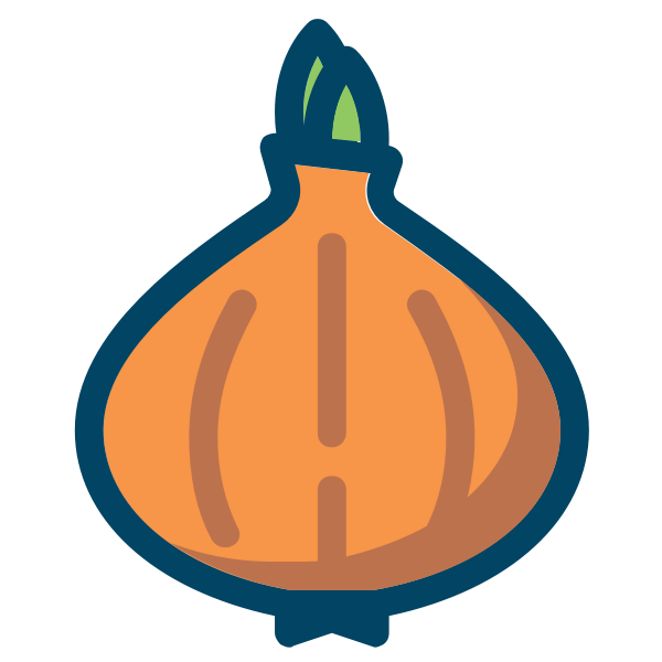 Spring Onion Symbol Simple spring onion | Free SVG