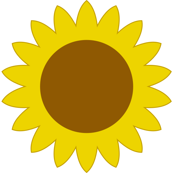 Download Transparent Sunflower Svg Free - Layered SVG Cut File