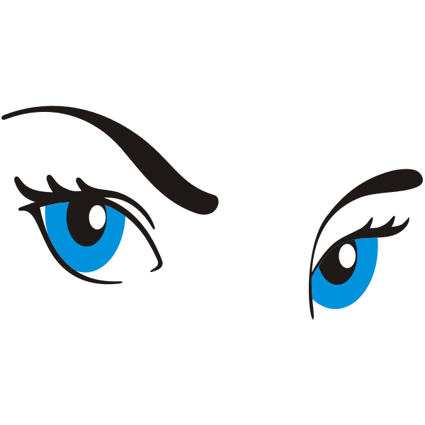 Blue eyes-1587473000 | Free SVG