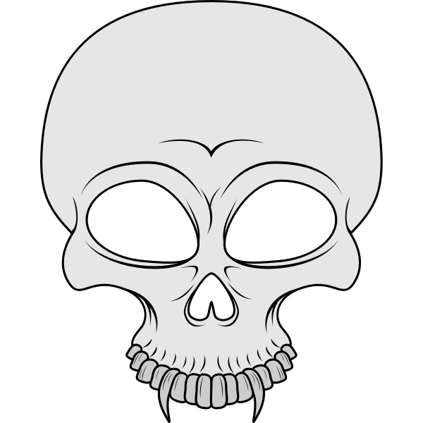 skull outline