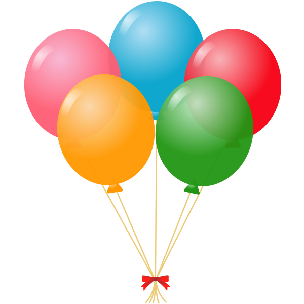 Download Birthday balloons | Free SVG