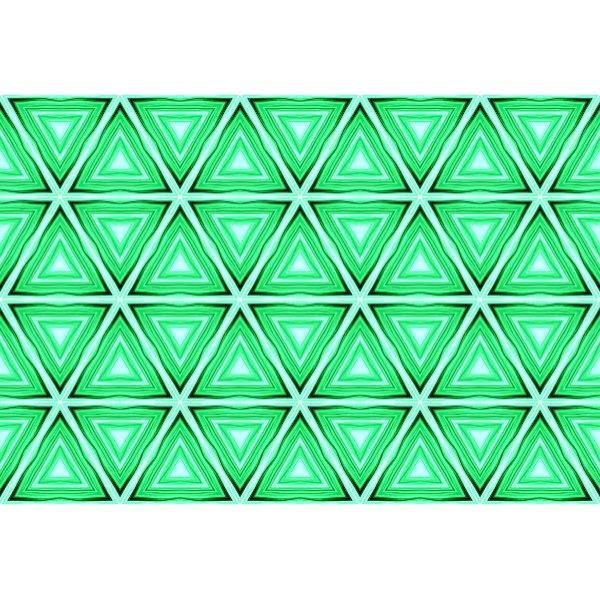 Background pattern and green triangles