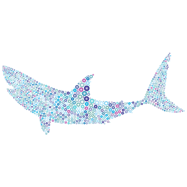 Download Shark In Bubbles Free Svg