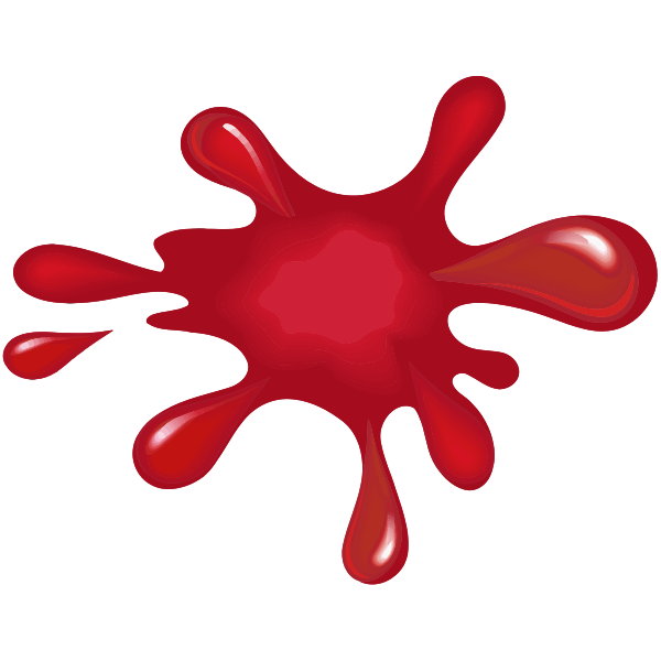 Red paint splat | Free SVG