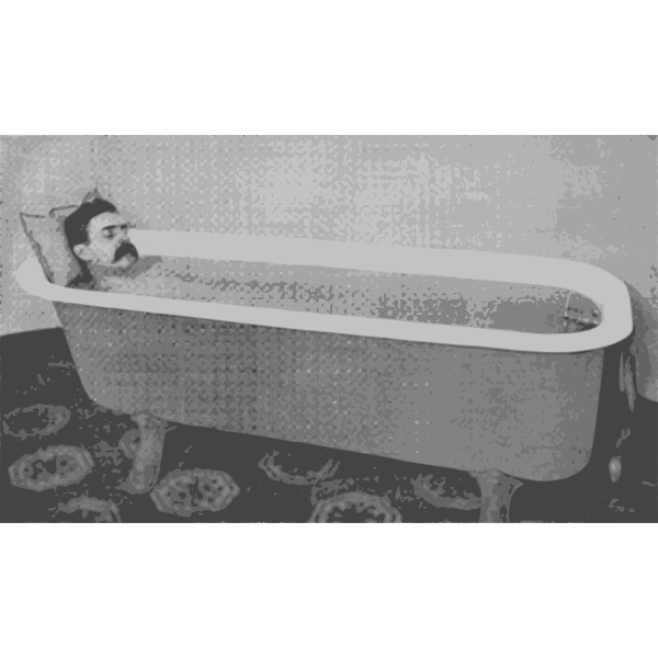 Man in Bathtub