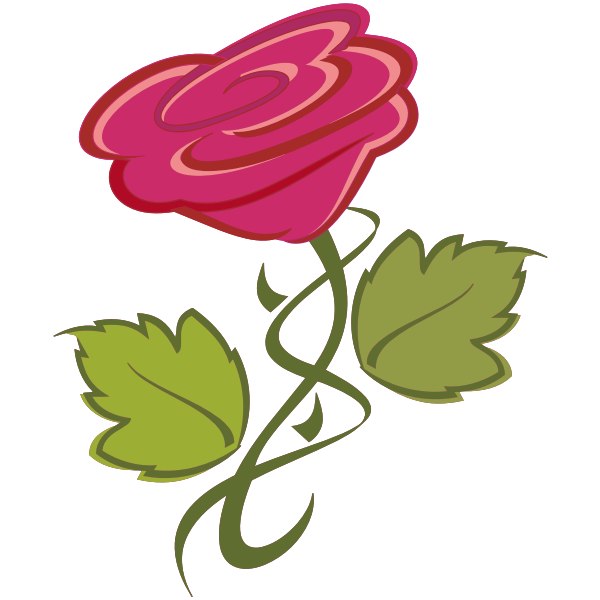 Pink rose-1627594843 | Free SVG