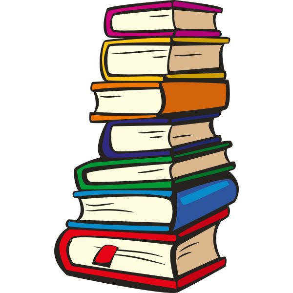 Download Stack Of Books Vector Illustration Free Svg