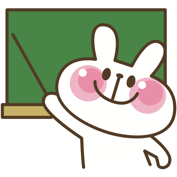 Download Rabbit teacher | Free SVG