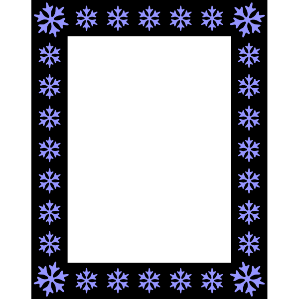 Snowflake frame