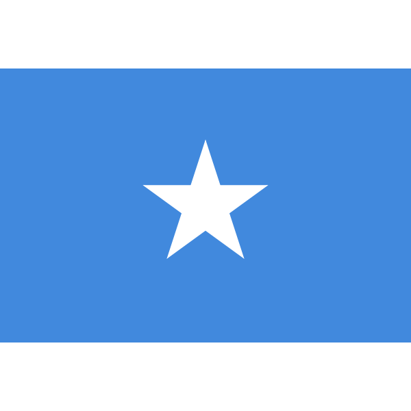Flag of Somalia Free SVG