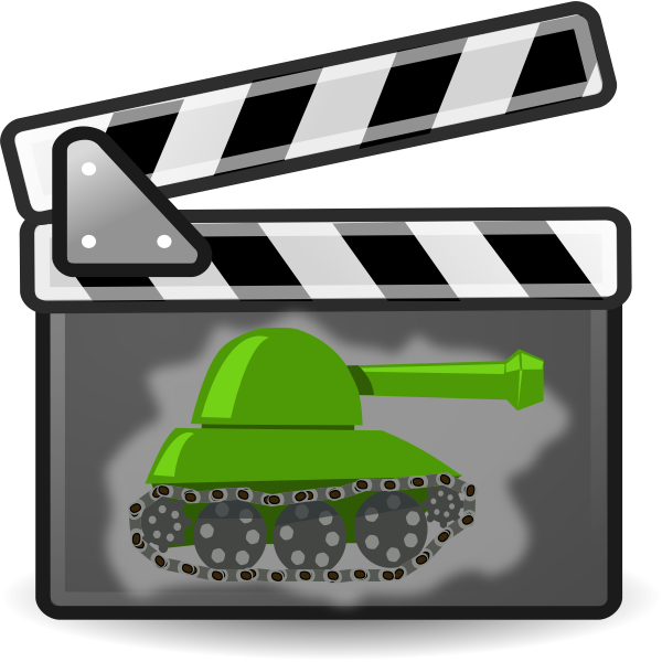 War movie vector image