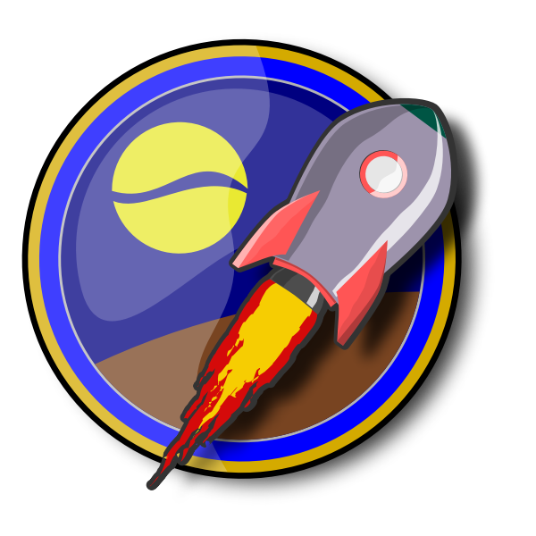 Rocketship logo to help motivate problem