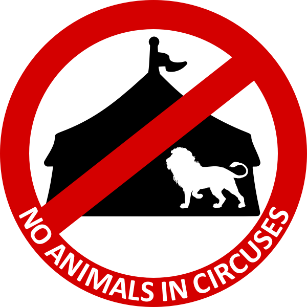 Download No Animals in circuses | Free SVG