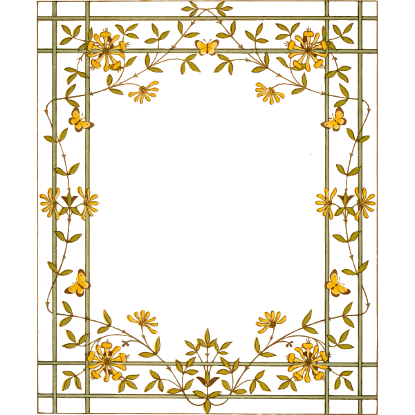 Floral frame 42