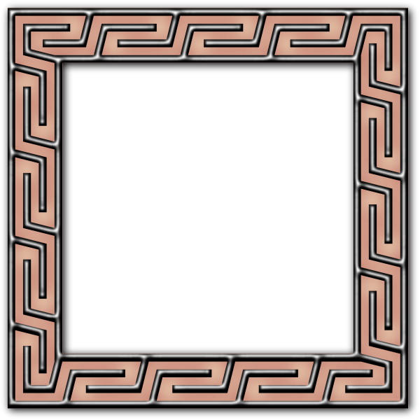 Greek key frame (version 2)